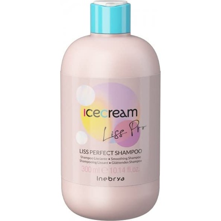 термозащитный крем для непослушных волос 150 мл inebrya ice cream liss pro Шампунь Ice Cream Liss Pro 300мл, Inebrya