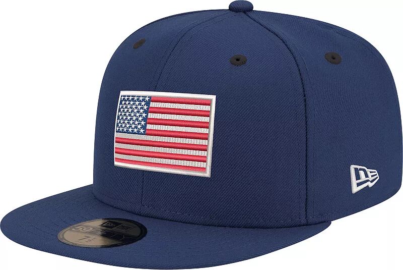 Облегающая шляпа New Era Youth USA Flag 59Fifty