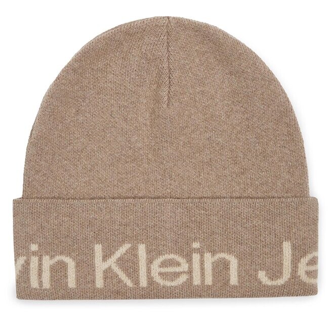 

Шапка Calvin Klein Jeans LogoBeanie, серый
