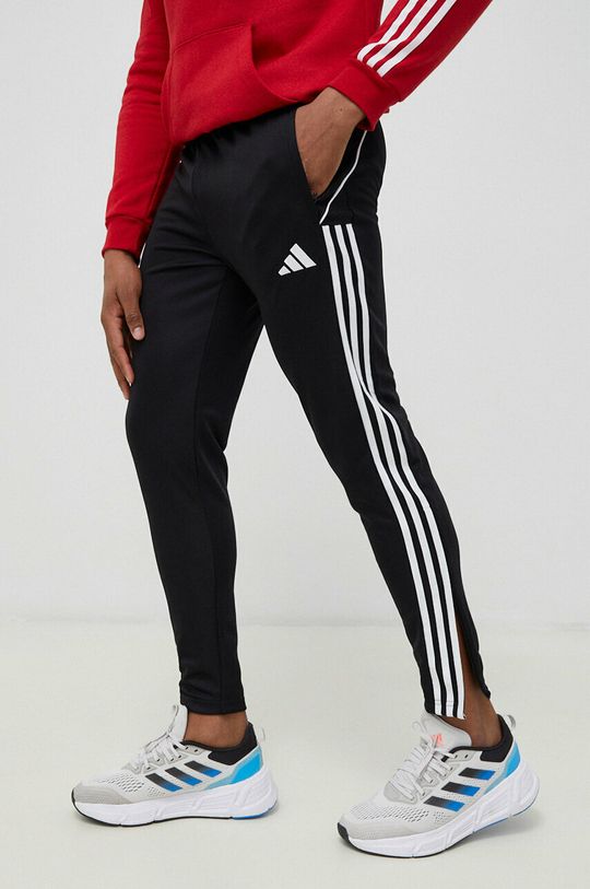 Спортивные брюки Tiro 23 adidas, черный цена и фото