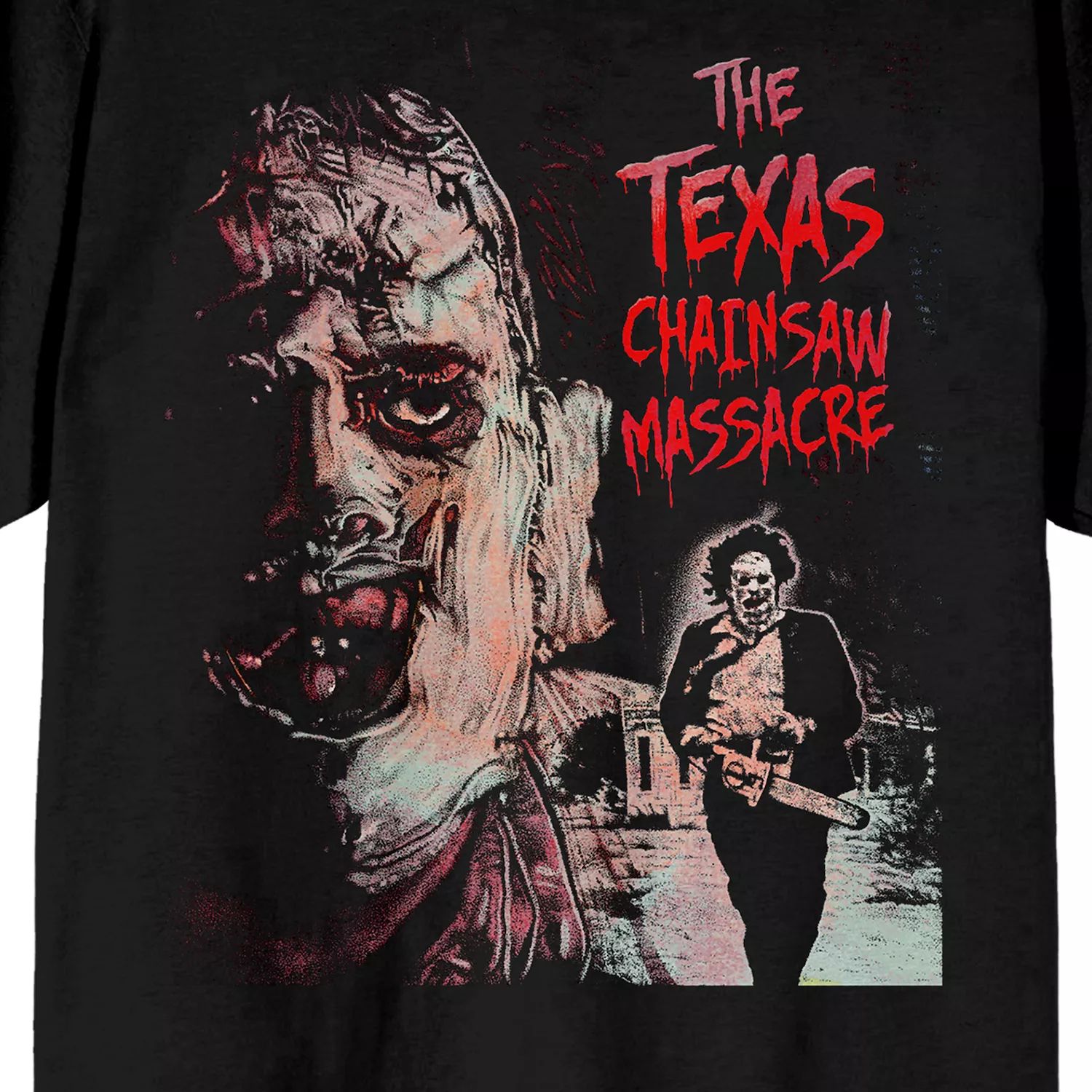 Мужская футболка с рисунком Texas Chainsaw Massacre Licensed Character фигурка texas chainsaw massacre leatherface 17 см