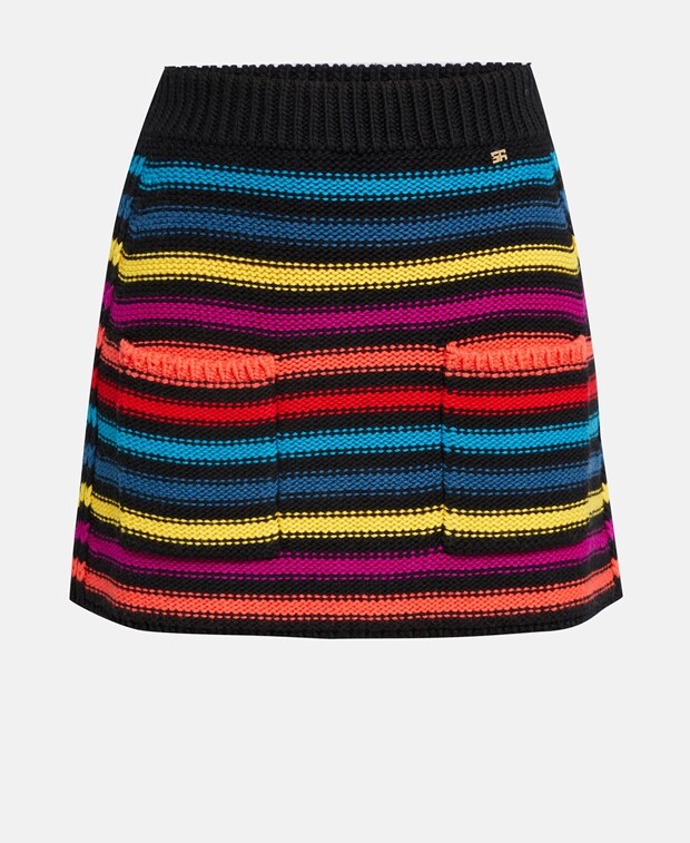 

Шерстяная юбка Sonia Rykiel, светло-синий