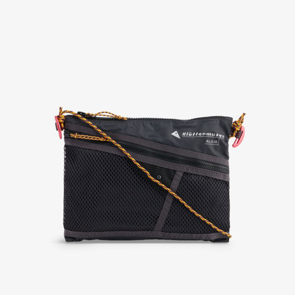 цена Тканая сумка через плечо Algir среднего размера Klattermusen, цвет raven