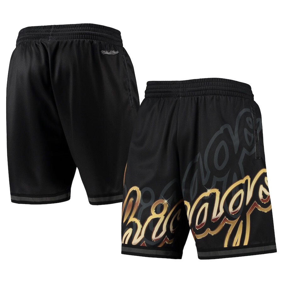 

Шорты Mitchell & Ness Chicago Bulls, черный