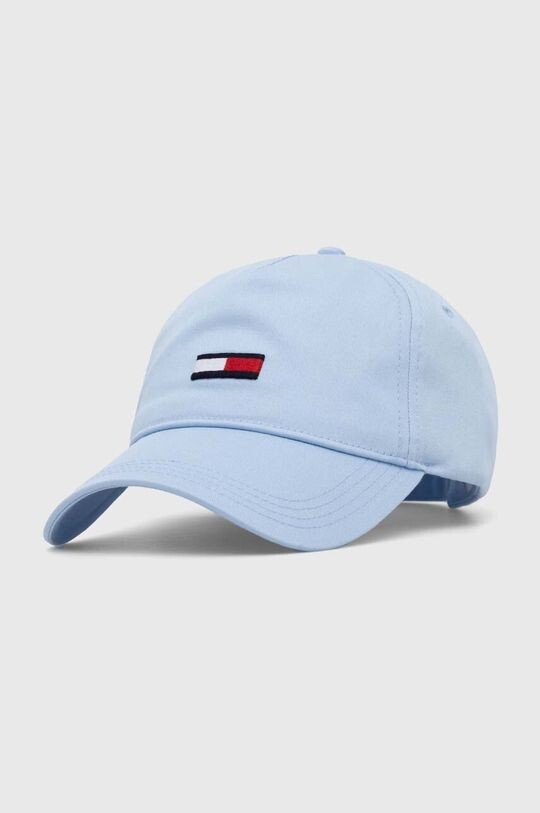 

Хлопковая бейсболка Tommy Jeans, синий