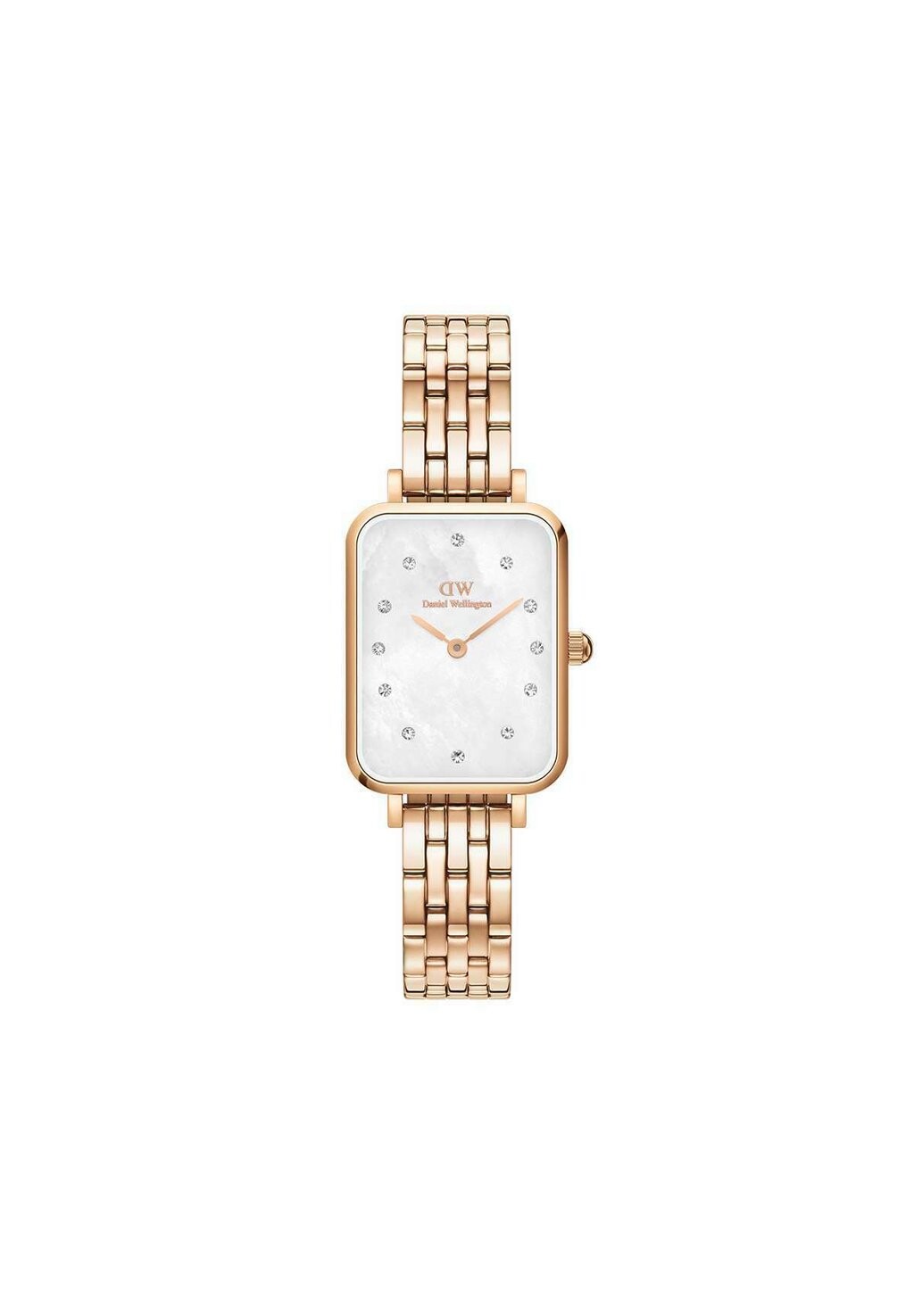 

Часы Швабра QUADRO LUMINE 5 LINK Daniel Wellington, цвет rose gold-coloured