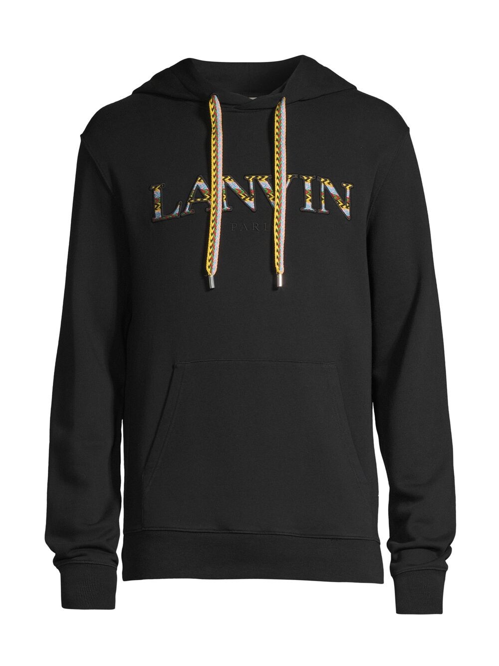 

Толстовка с капюшоном и вышитым логотипом Curb Lanvin, черный