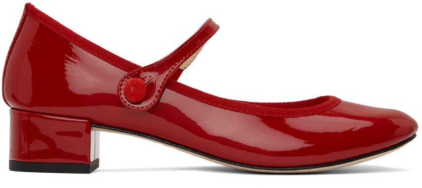 

Туфли Repetto с красной розой