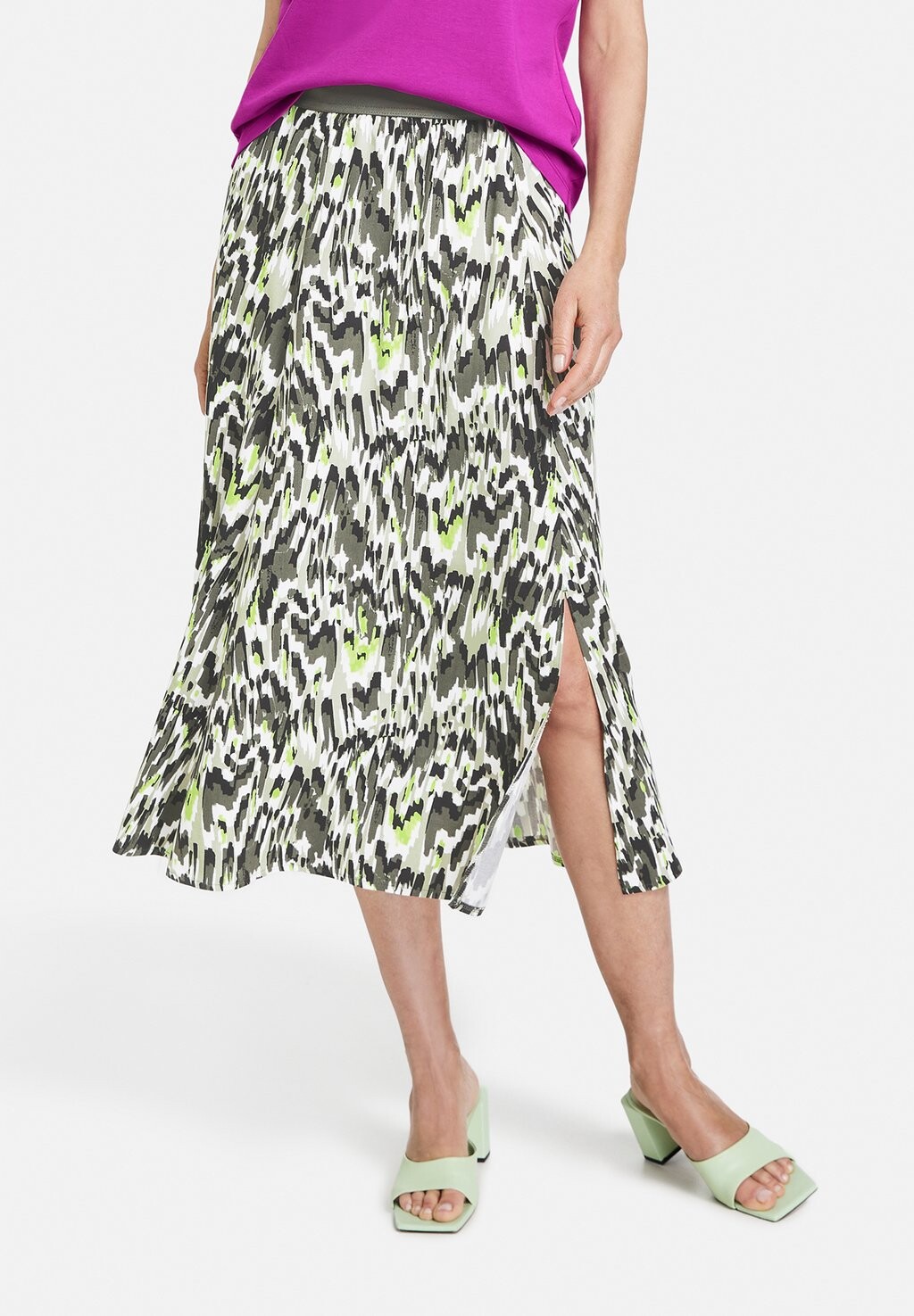 

Длинная юбка Gerry Weber, зеленый