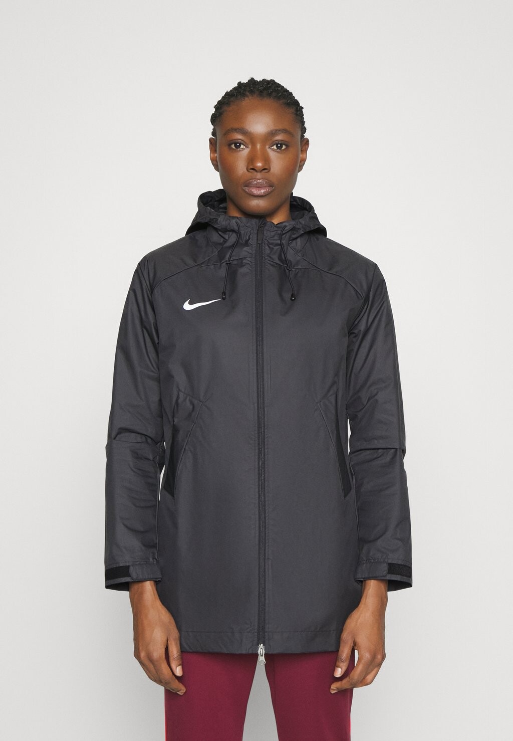 

Дождевик Nike, черно-белый, Черный