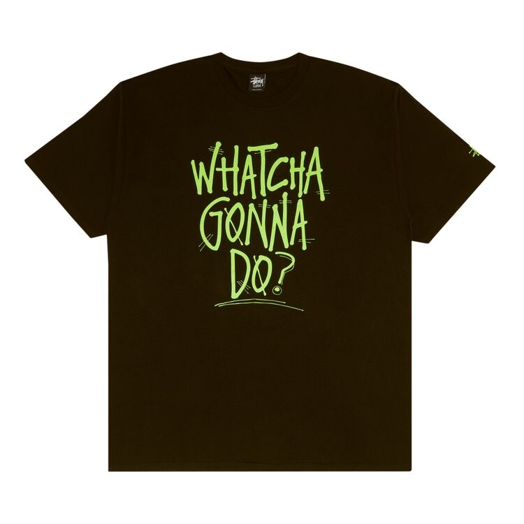 

Футболка Stussy Whatcha Gonna Do 'Black', черный