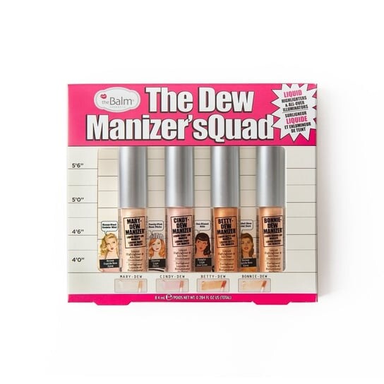 

Набор жидких хайлайтеров, 8,4 мл The Balm, The Dew Manizer's