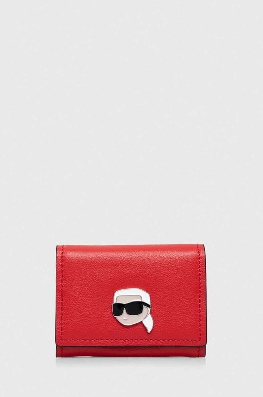 

Кожаный кошелек Карла Лагерфельда Karl Lagerfeld, красный