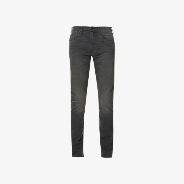 цена Lennox джинсы узкого кроя из эластичного денима со средней посадкой Paige, цвет sheldon