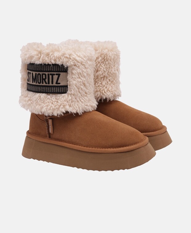 

Телячьи сапоги Steve Madden, коричневый