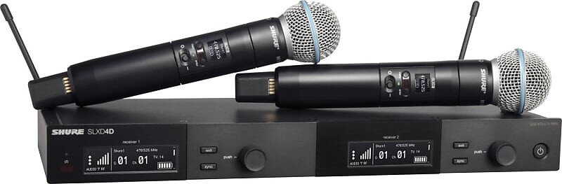 

Микрофон Shure SLXD24D/B58-G58
