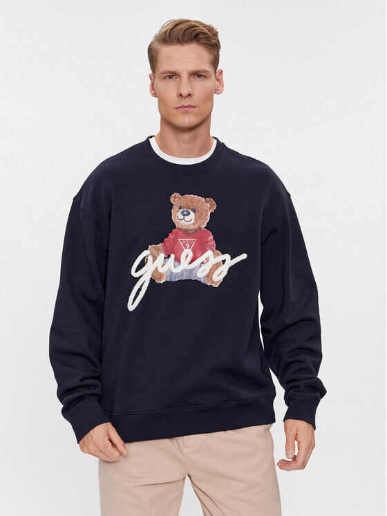 

Толстовка обычного кроя Guess, синий