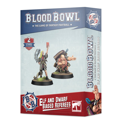 

Фигурки Blood Bowl: Elf And Dwarf Biased Referees Games Workshop