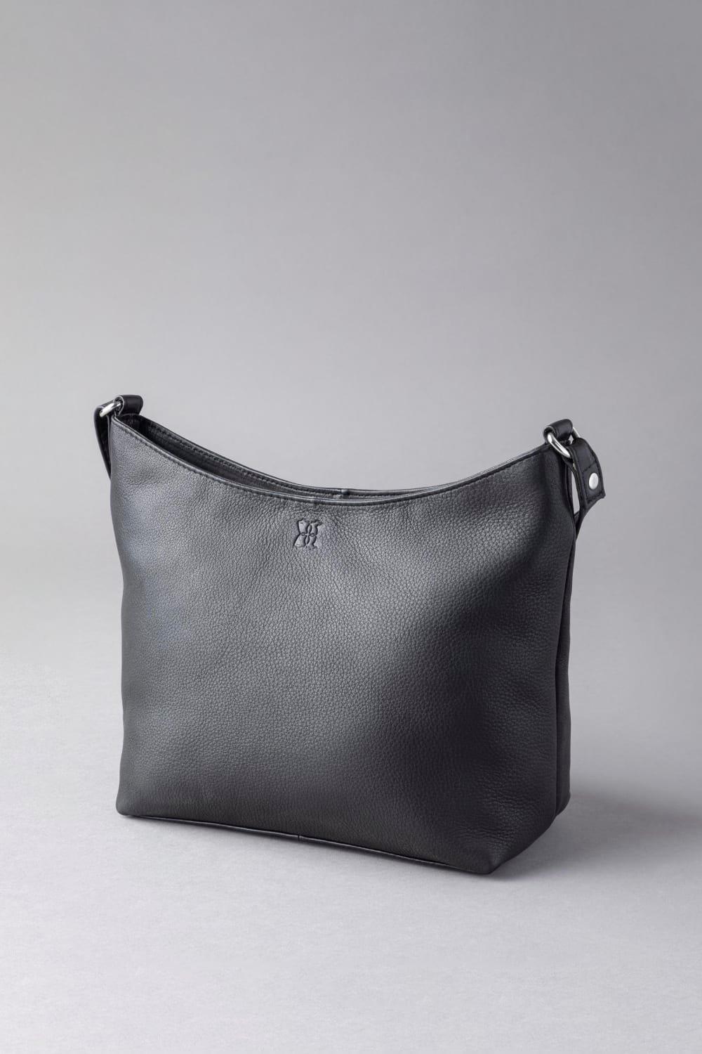 Кожаная сумка через плечо 'Grasmere' Lakeland Leather, черный