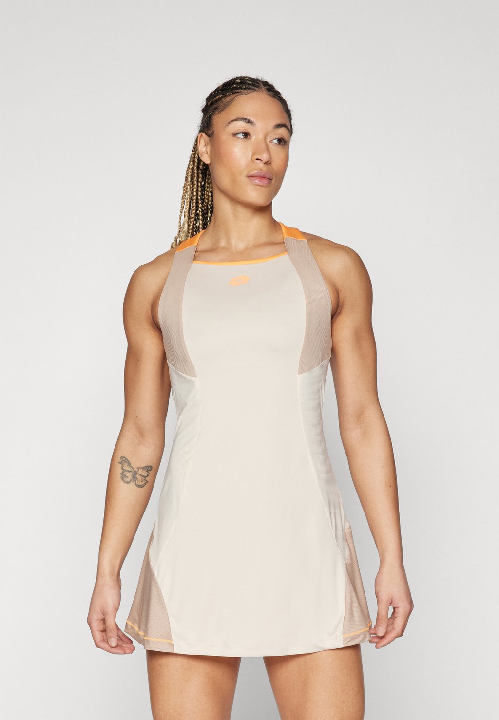 Спортивное платье TECH DRESS Lotto, цвет almond peach