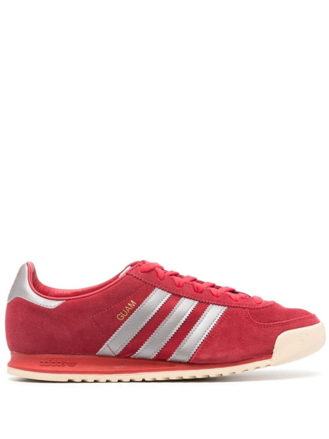 

Кроссовки Adidas Originals Guam замшевые, красный