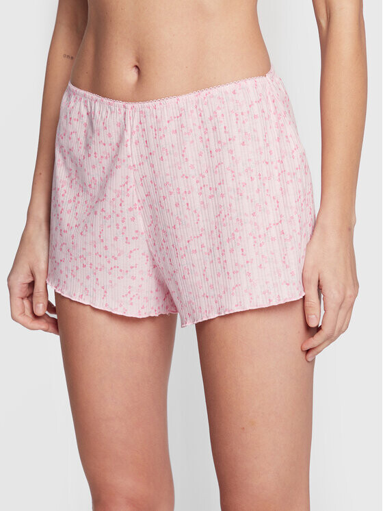 

Пижамные шорты свободного кроя Cotton On, розовый