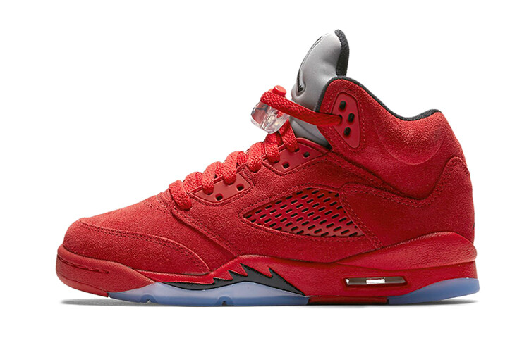 

Замшевые кроссовки Jordan 5 Retro Red (GS)