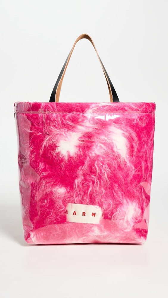 

Сумка-тоут Marni Tote N/S, фуксия