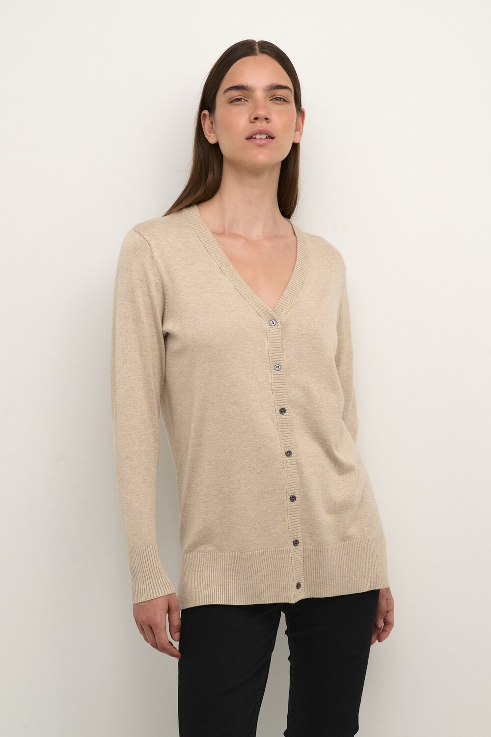 

Кардиган Kaffe Bpalona Long Sleeve, серый