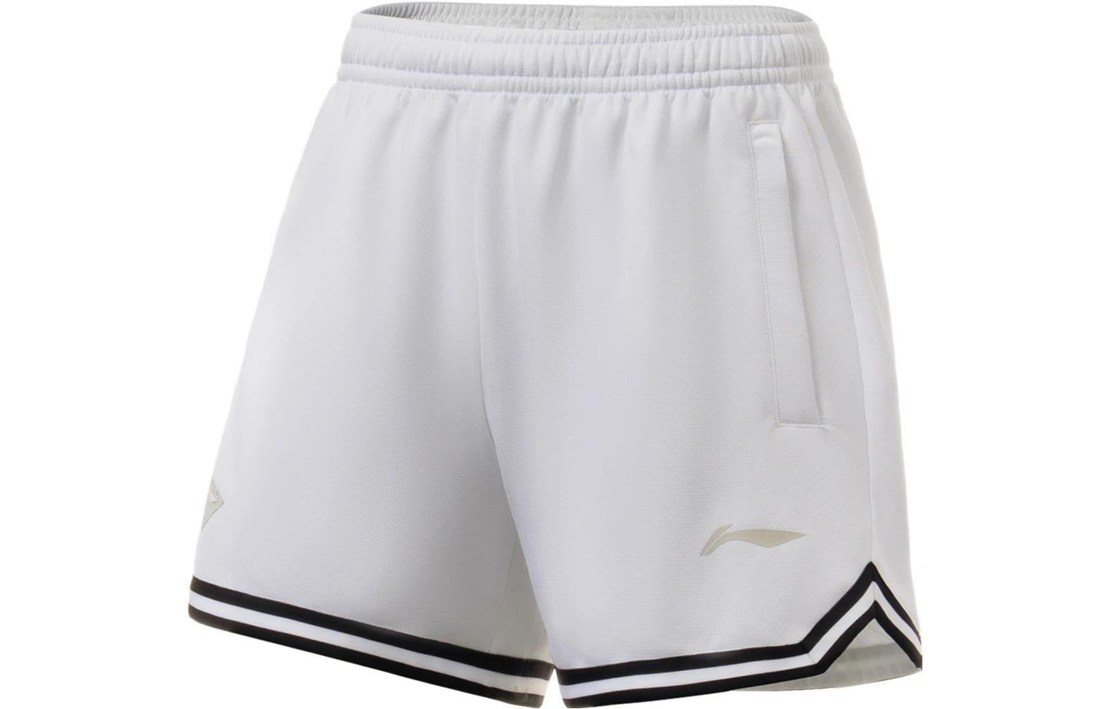 Мужские баскетбольные шорты Li Ning, цвет standard white