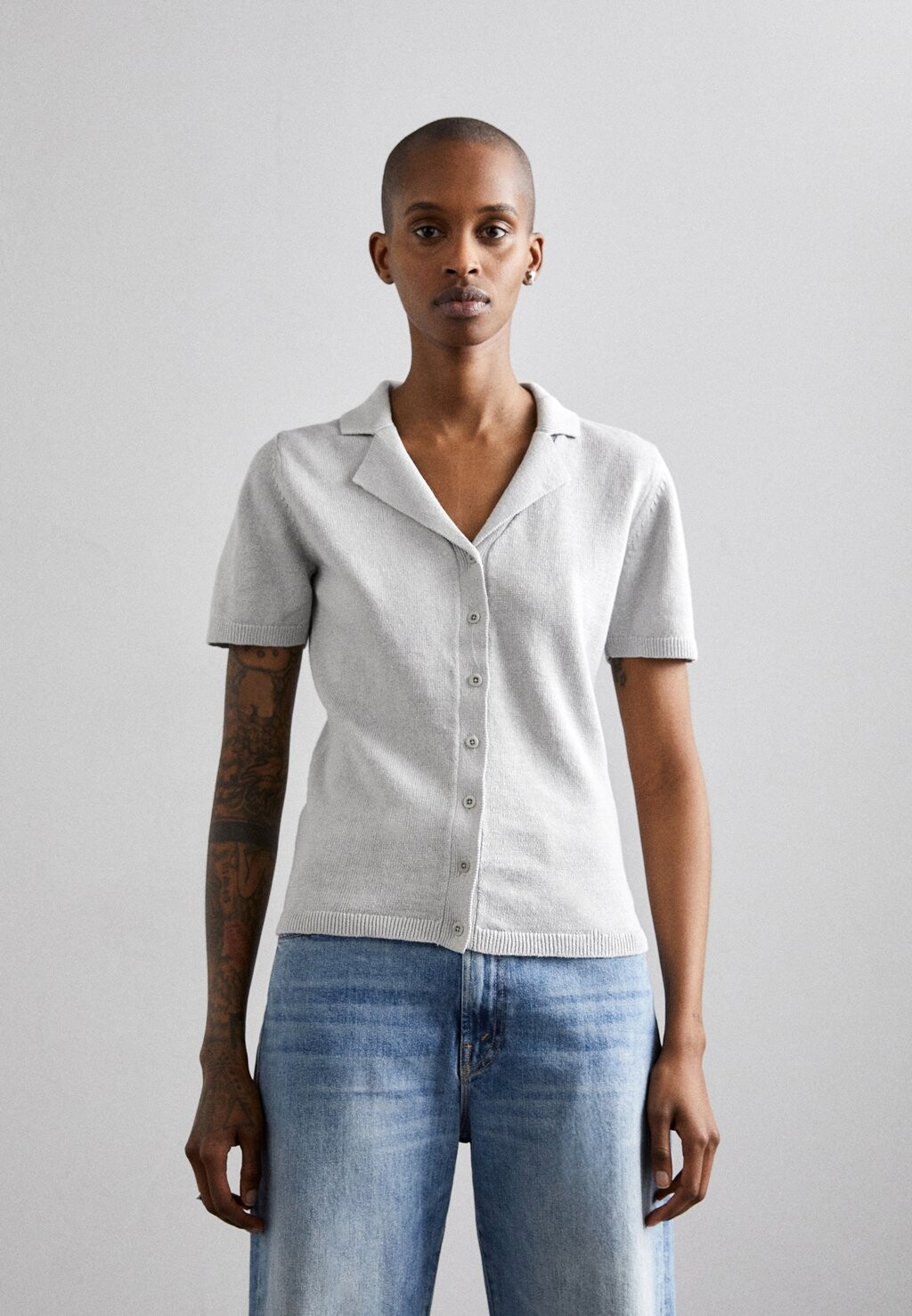 

Блузка-рубашка Filippa K, цвет light grey