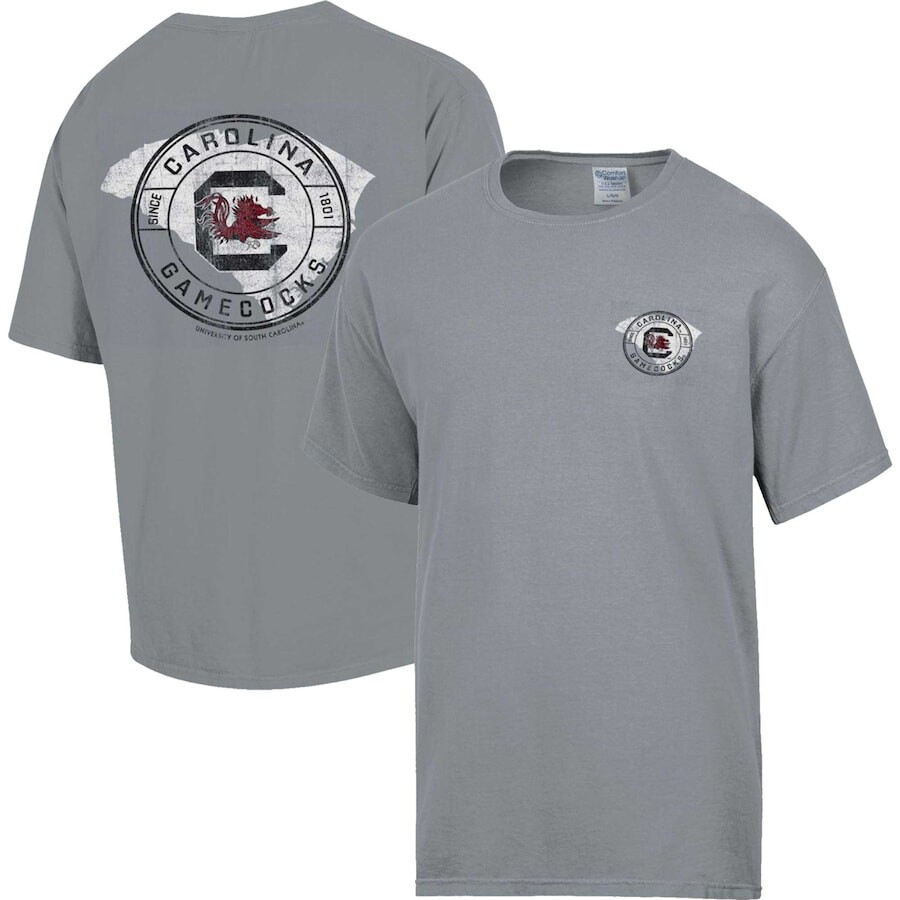 

Футболка с коротким рукавом Comfort Wash South Carolina Gamecocks, графитовый