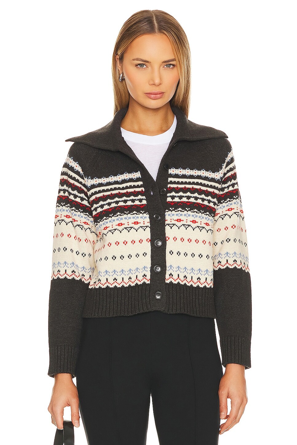 

Кардиган The Great The Scholar, цвет Shadow Fair Isle