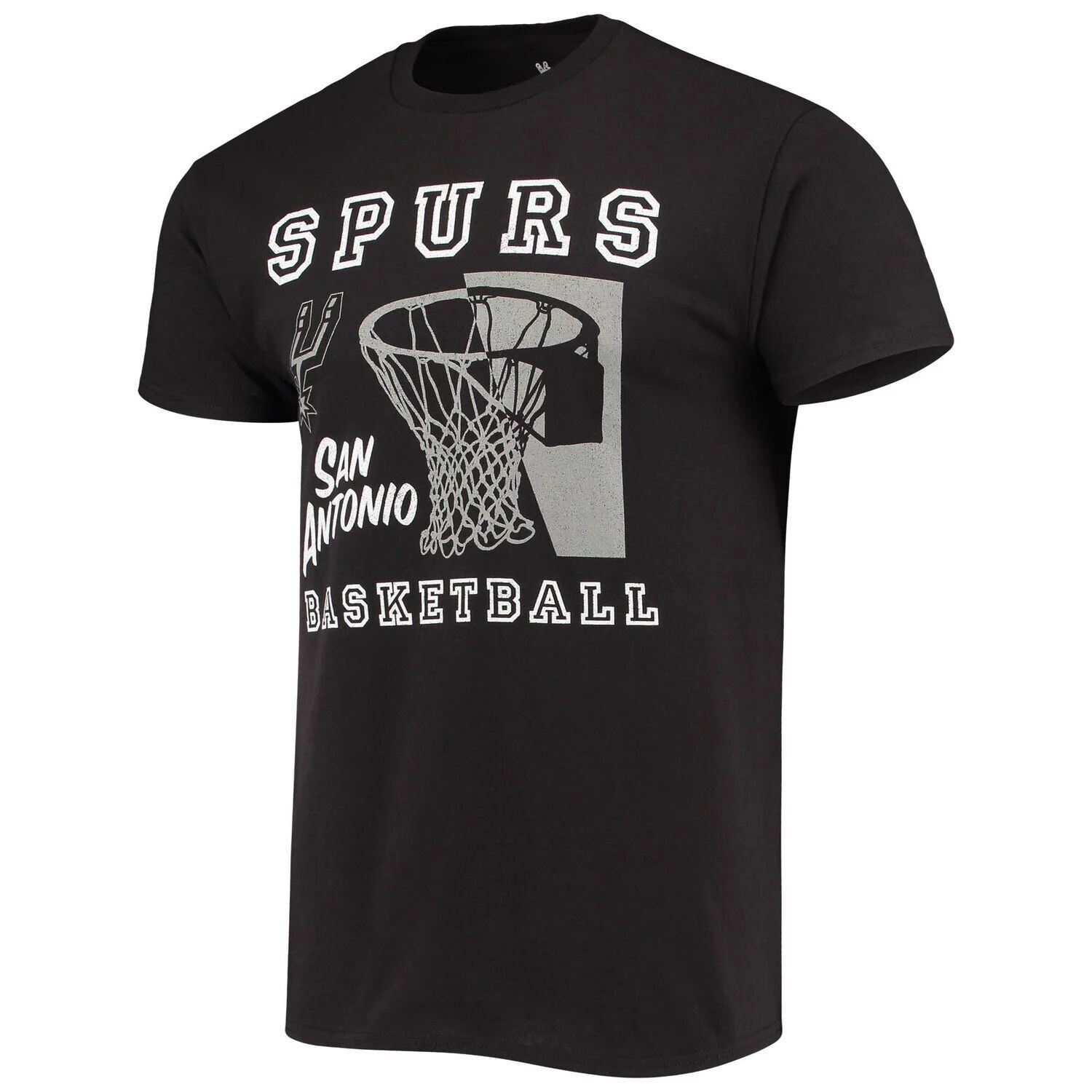 

Черная мужская футболка Junk Food San Antonio Spurs Slam Dunk