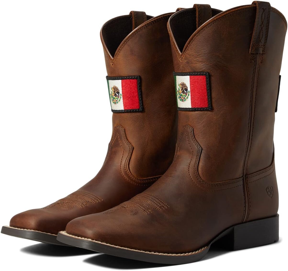 

Ковбойские сапоги Orgullo Mexicano II Western Boot Ariat, цвет Distressed Brown