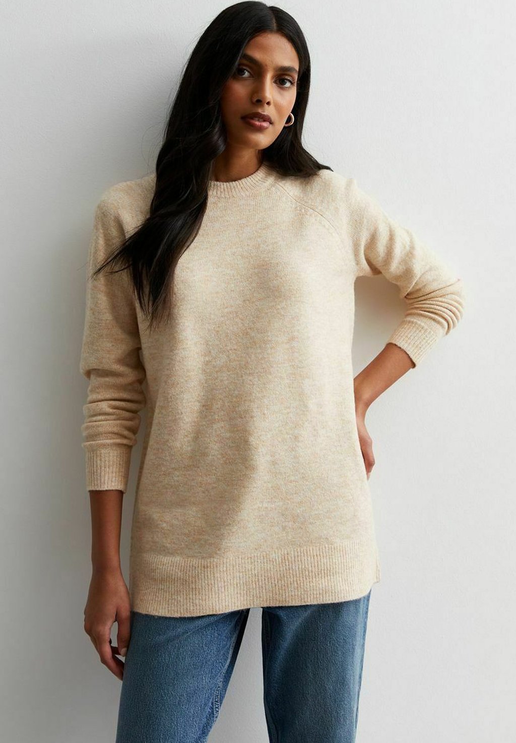 цена Вязаный свитер New Look, цвет cream