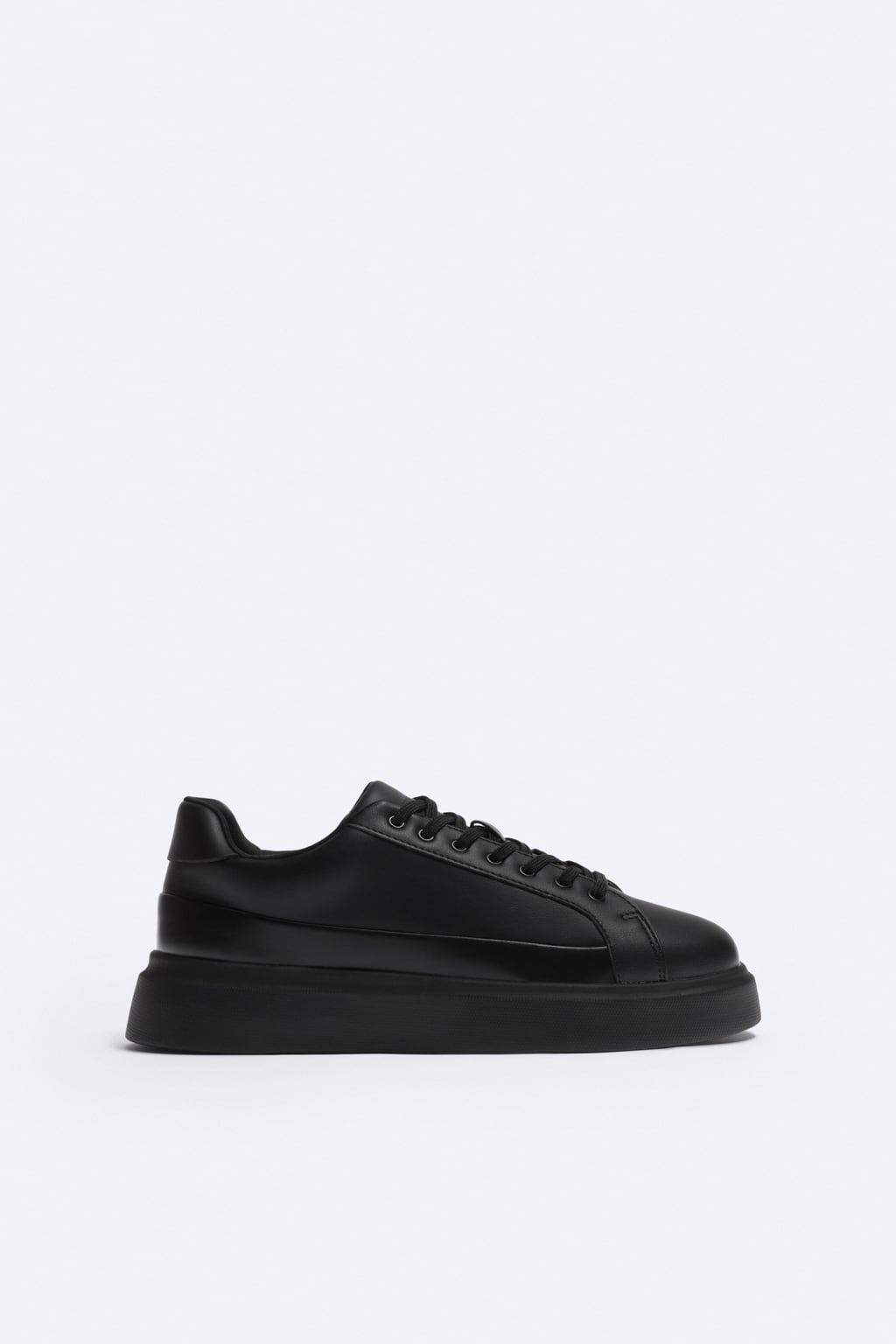 

Укороченные кроссовки ZARA, черный