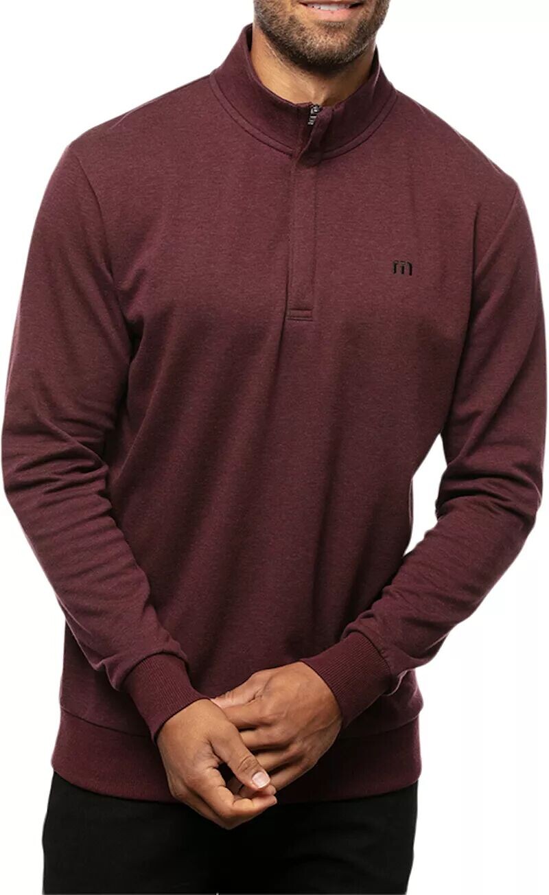 

Мужской пуловер для гольфа TravisMathew Cloud 2.0 на молнии 1/4