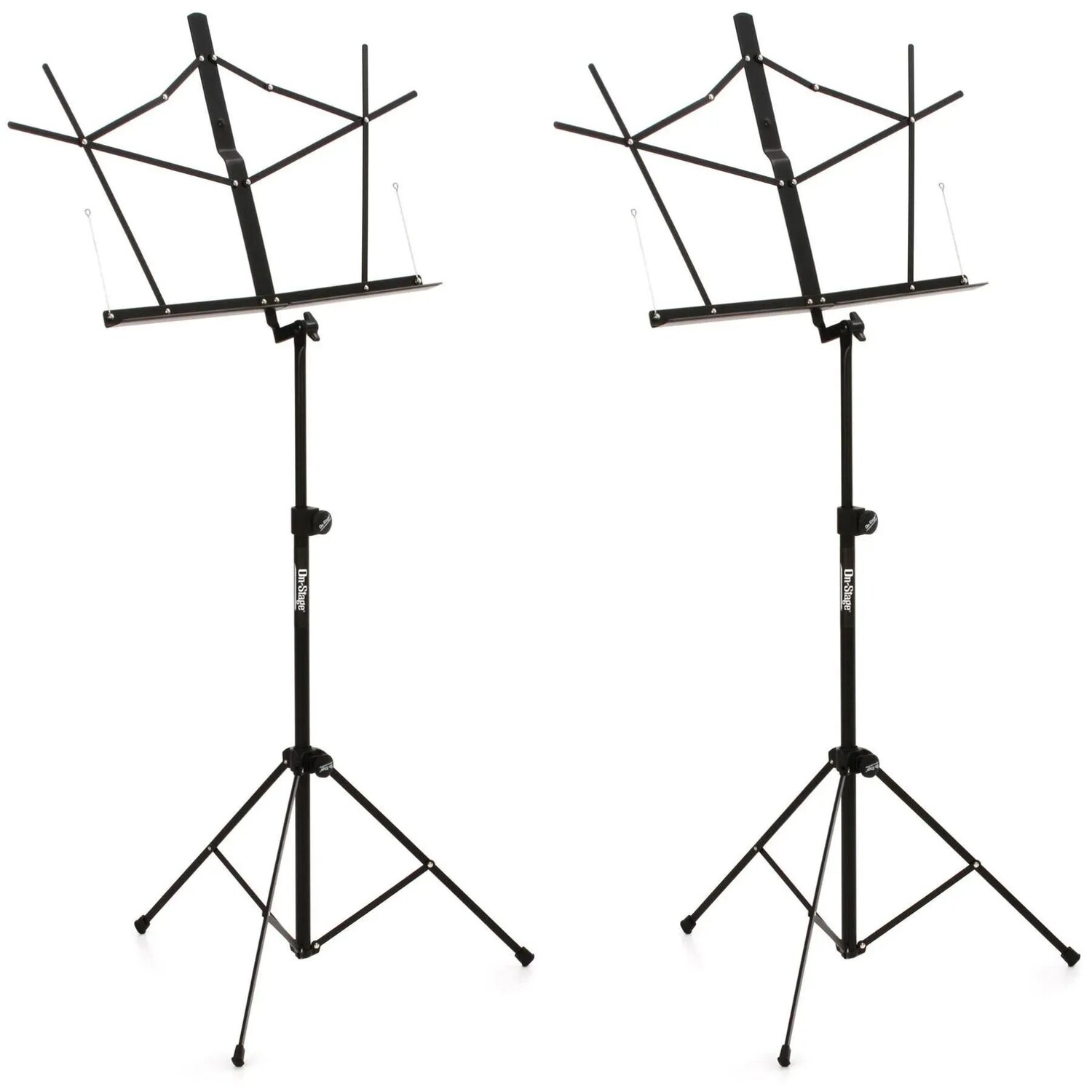 

Новый компактный складной пюпитр On-Stage SM7122BB с сумкой (2 шт.)