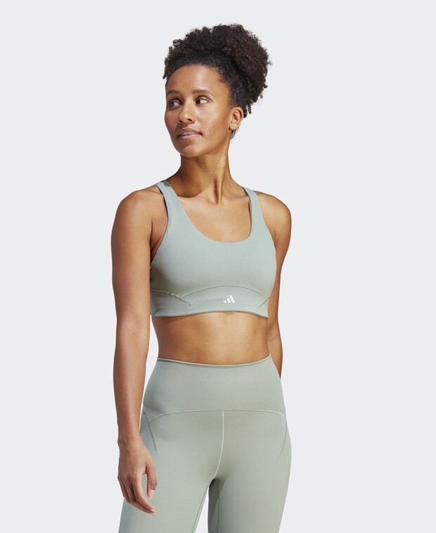 

Мягкий бюстгальтер adidas Performance, зеленый