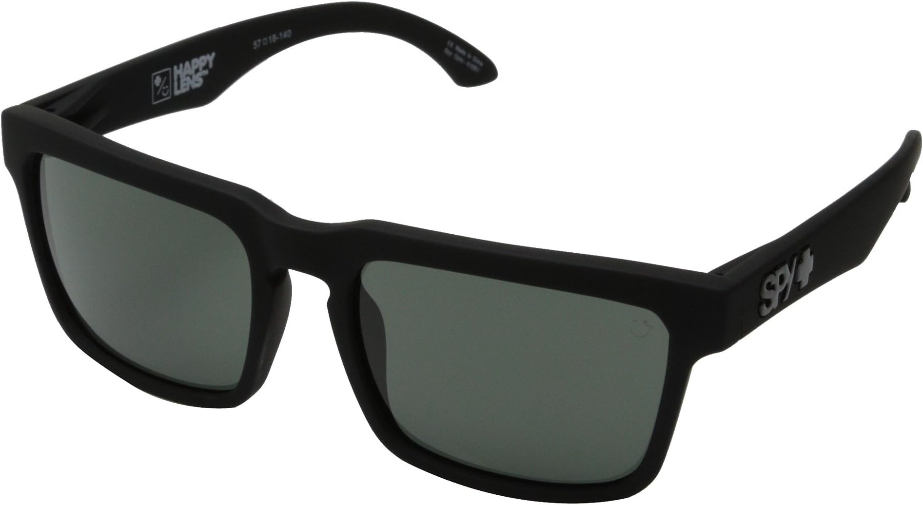 цена Солнцезащитные очки Helm Spy Optic, цвет Soft Matte Black/HD Plus Gray Green