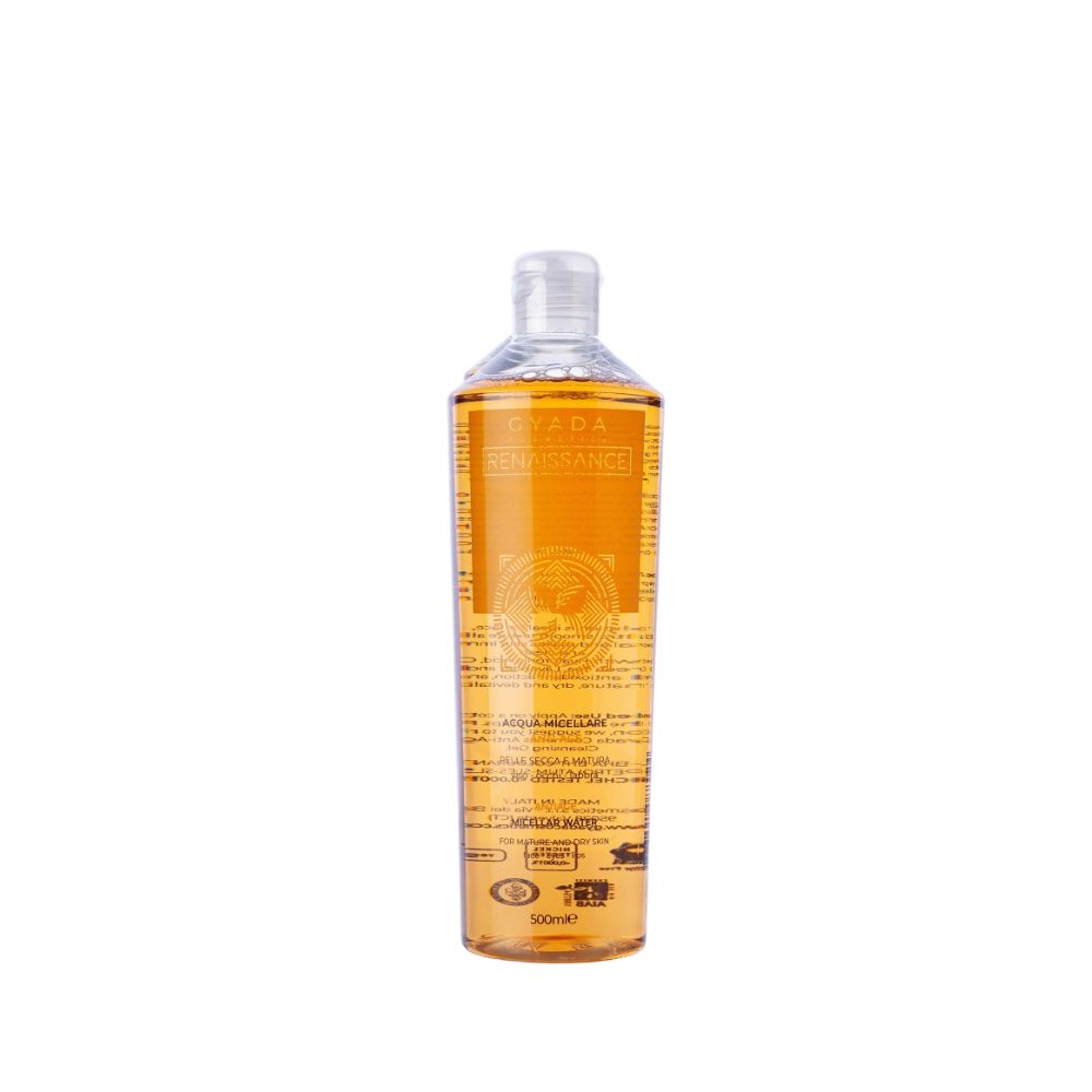 Мицеллярная вода Renaissance acqua micellare anti-age Gyada cosmetics, 500 мл крем home health для лица с ягодами годжи 113 г