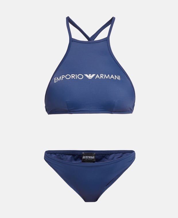 

Бикини Emporio Armani, темно-синий