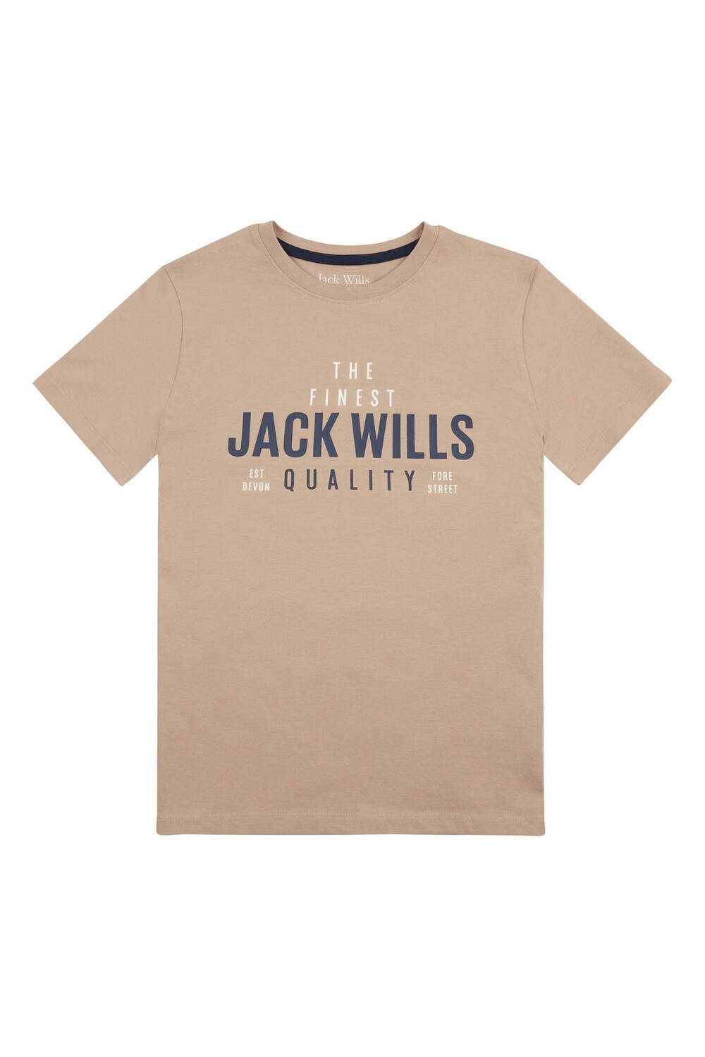 

Футболка высочайшего качества Jack Wills, серебряный