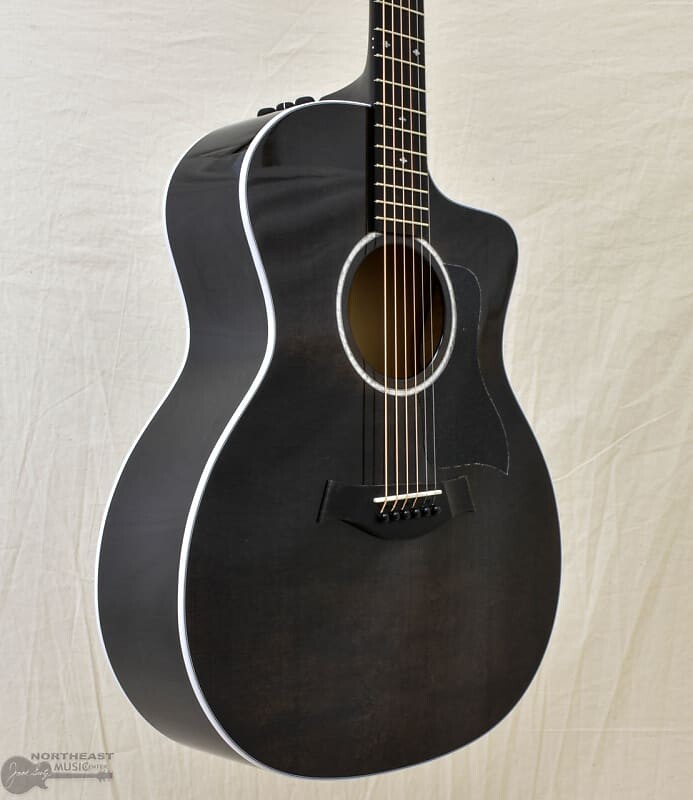 

Акустическая гитара Taylor 214ce-DLX LTD Acoustic/Electric Guitar - Grey Top