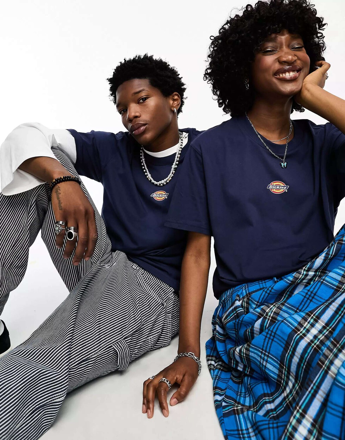 

Темно-синяя футболка с логотипом Dickies Maple Valley Central, Синий