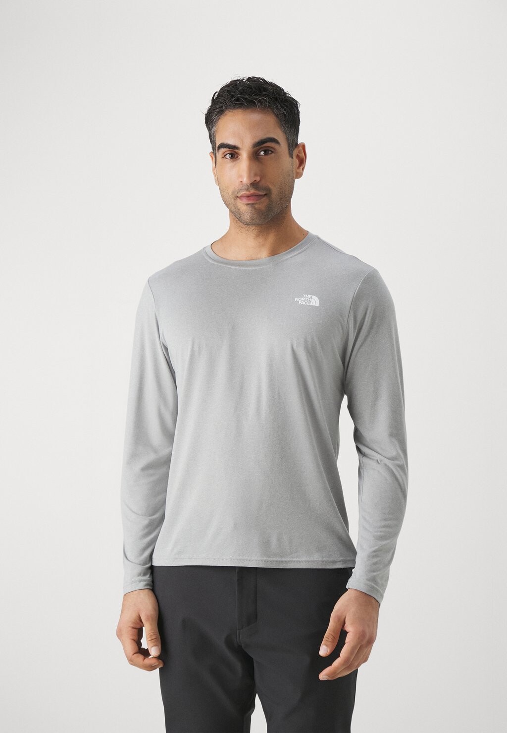 

Футболка с длинным рукавом Reaxion Crew The North Face, цвет mid grey heather