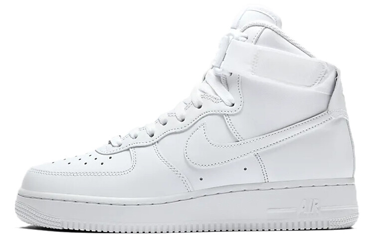 

Nike Air Force 1 High тройной белый женский