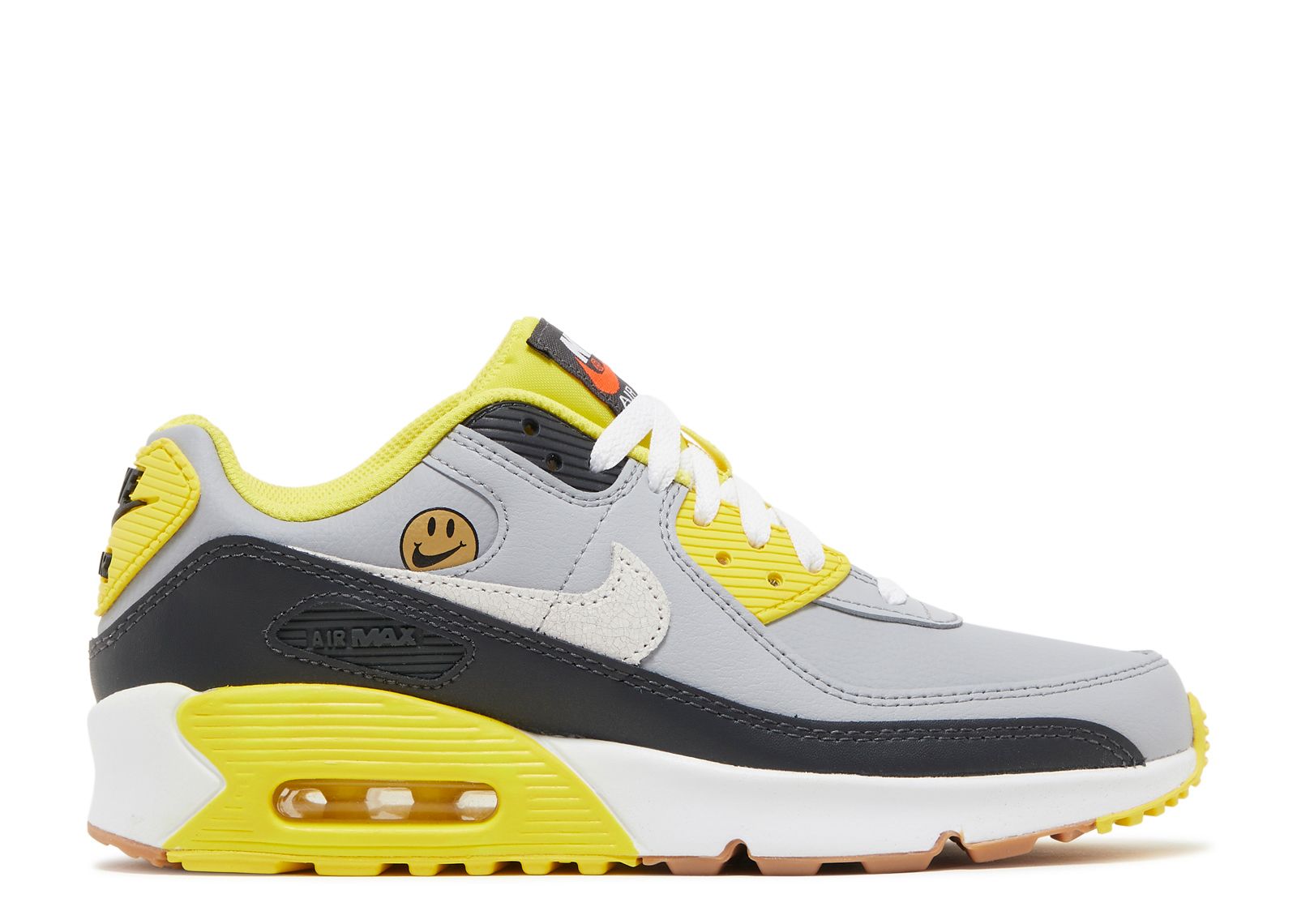 Кроссовки Nike Air Max 90 Leather Gs 'Go The Extra Smile', серый