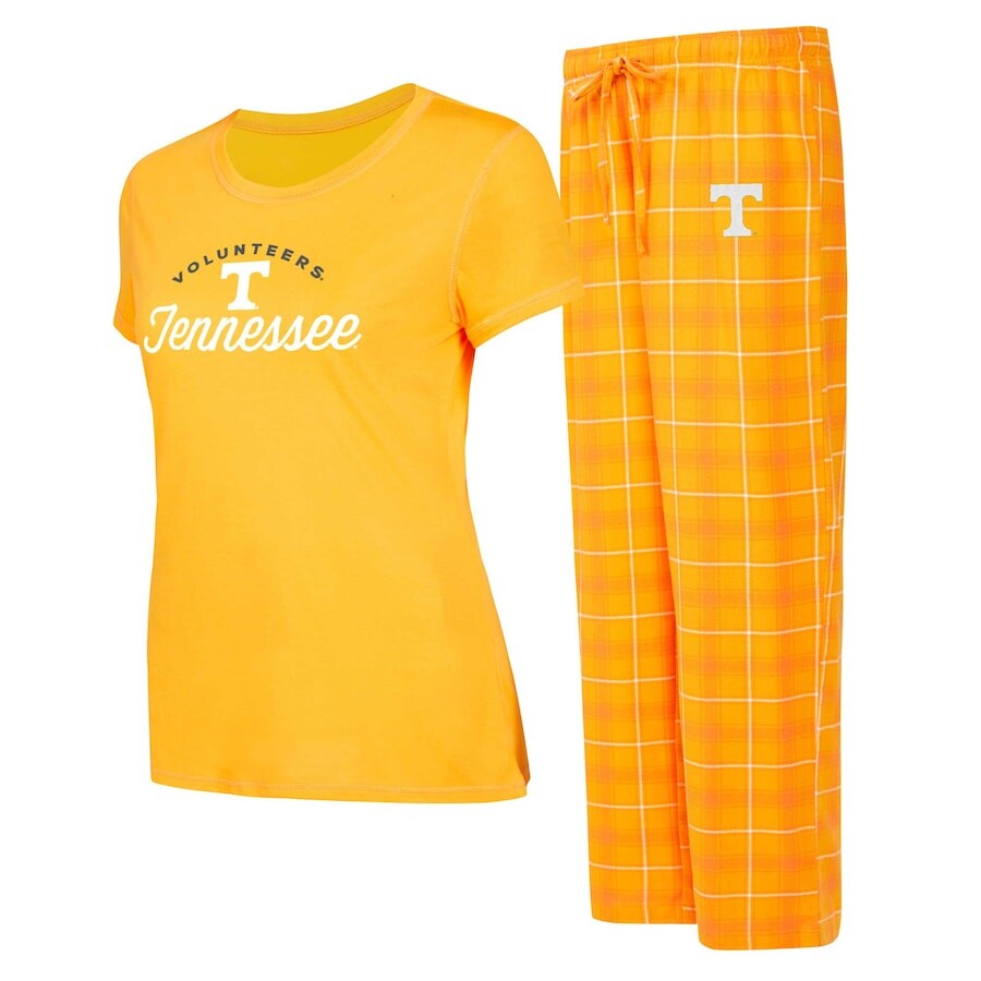 

Пижамный комплект Concepts Sport Tennessee Volunteers, оранжевый
